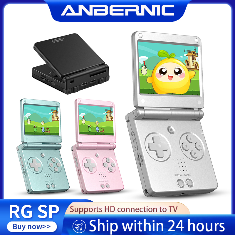 Retro Gaming Upscaler - Anbernic RGSP Flip Retro Handheld Game