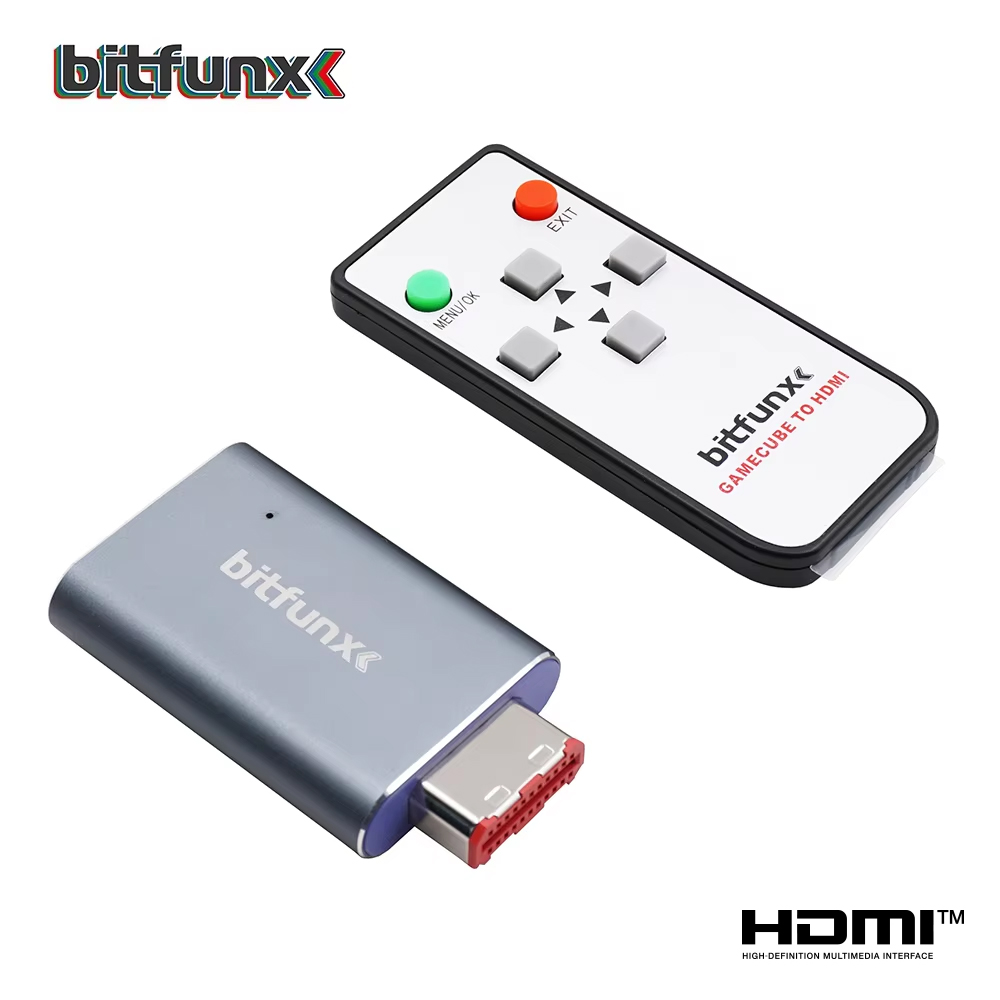 Retro Gaming Upscaler - Bitfunx GC Video HDMI™ Adapter Digital