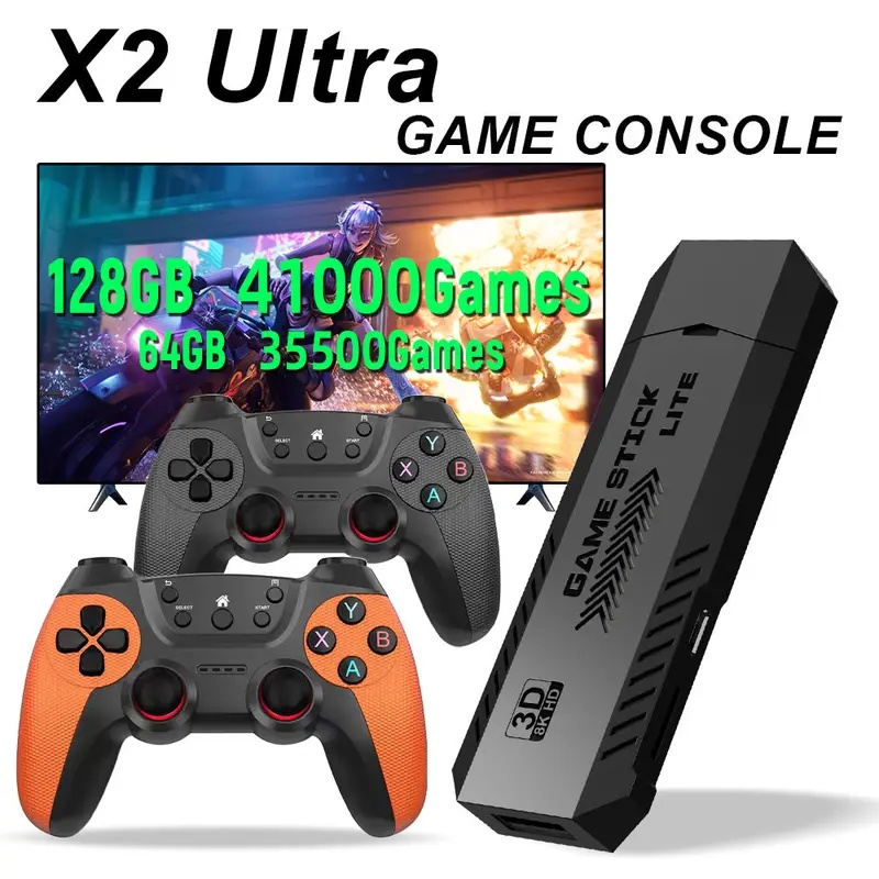 Retro Gaming Upscaler - X2 Ultra Pro Retro Game Stick