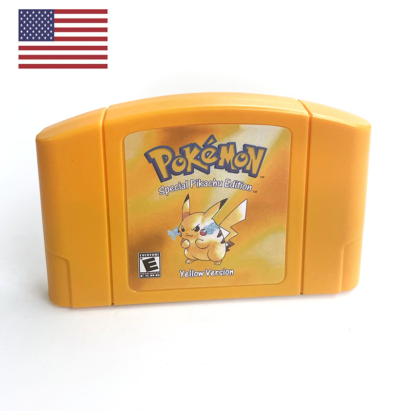Retro Gaming Videos - USA NTSC Version English Pokemon Yellow