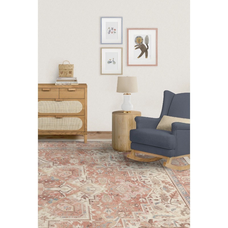 Royal Rose Pink Rug Traditiona - đánh giá và giá Retro Gaming Rug