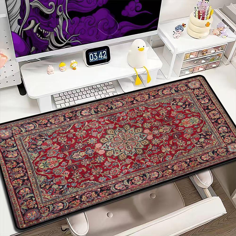 Vintage Persian Rug Pattern La - đánh giá và giá Retro Gaming Rug