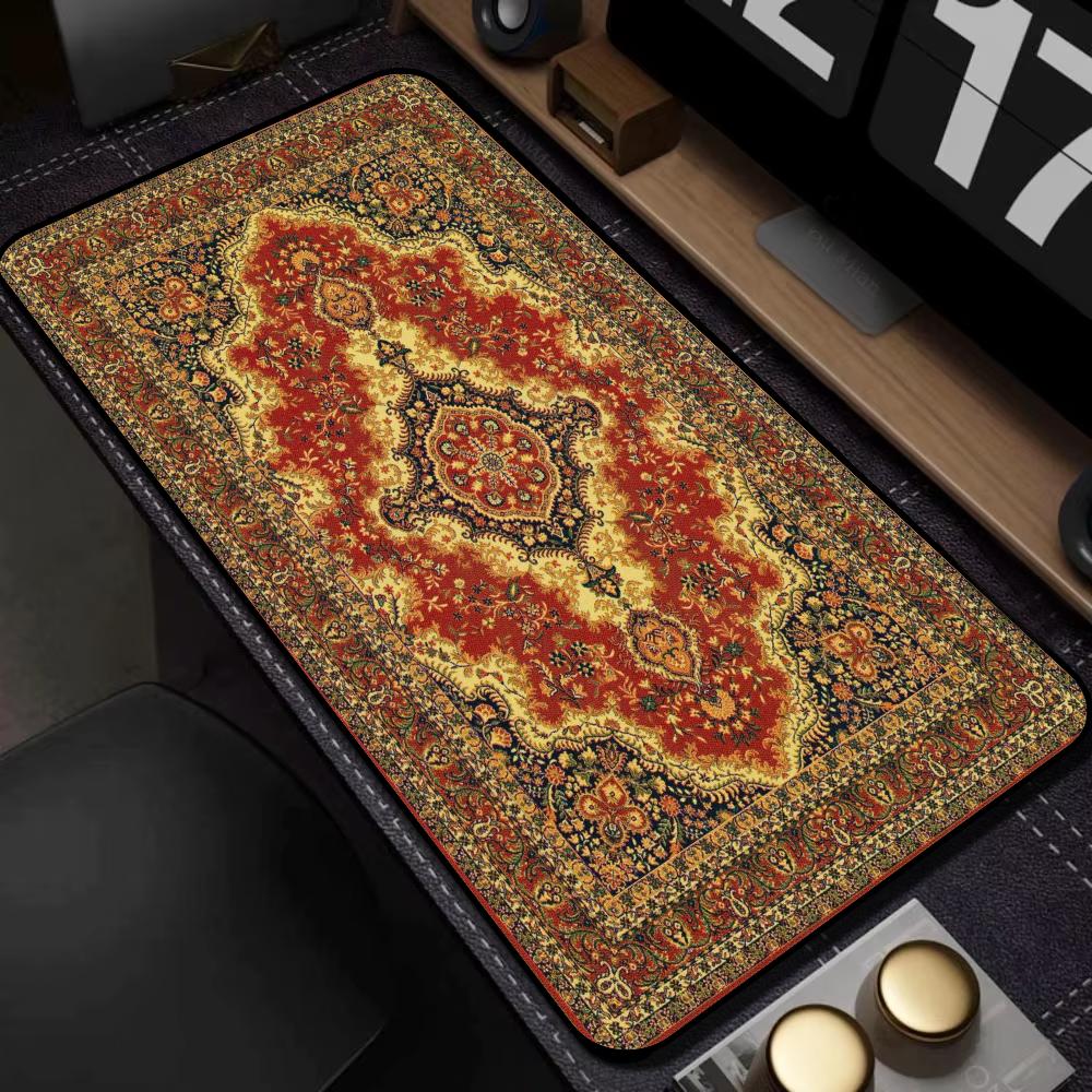 Vintage Persian Rug Pattern La - đánh giá và giá Retro Gaming Rug