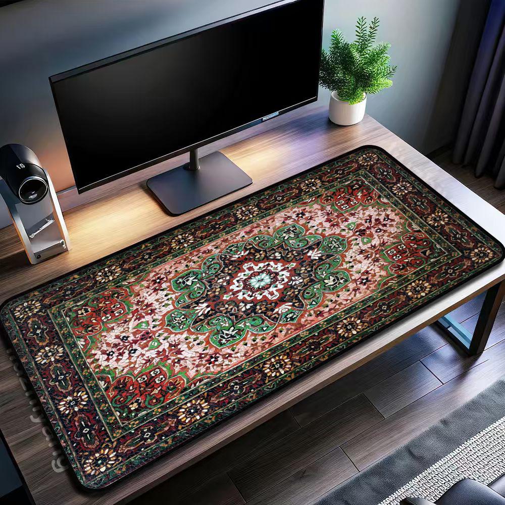Vintage Persian Rug Pattern La - đánh giá và giá Retro Gaming Rug