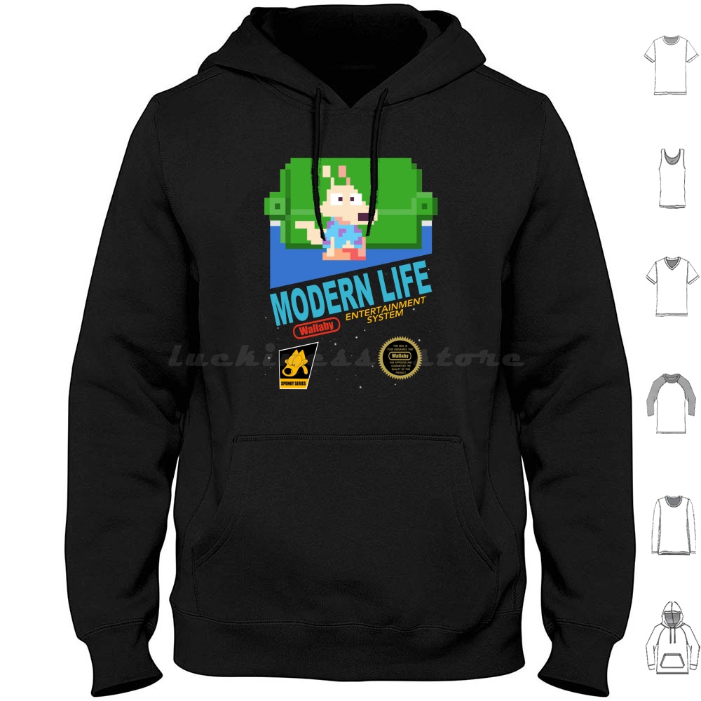 Modern Life Hoodies Long Sleev - đánh giá và giá Retro Gaming Life