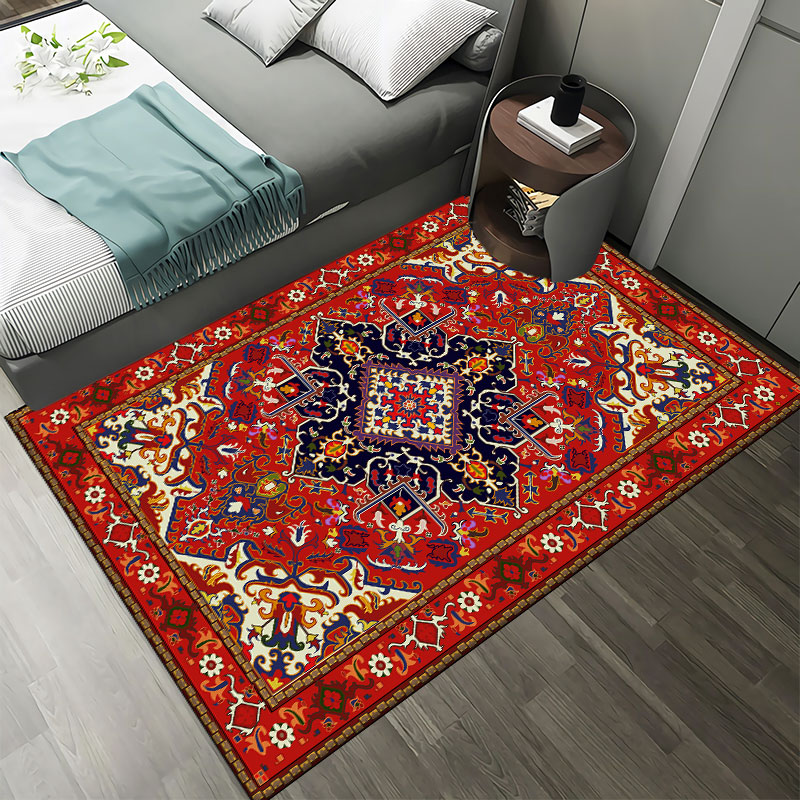 Persian retro carpet living ro - đánh giá và giá Retro Gaming Rug