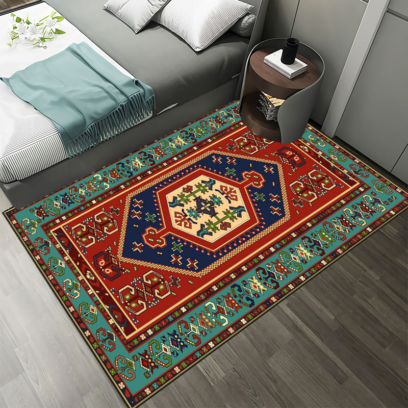 Persian retro carpet living ro - đánh giá và giá Retro Gaming Rug