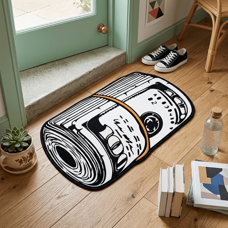 American Retro Rolled‑Up Money - đánh giá và giá Retro Gaming Rug