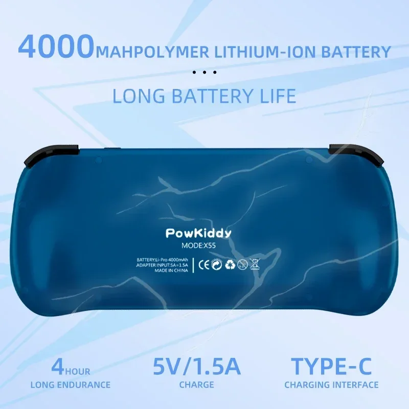 80000Games 512G POWKIDDY X55 5 - đánh giá và giá Retro Gaming Upscaler