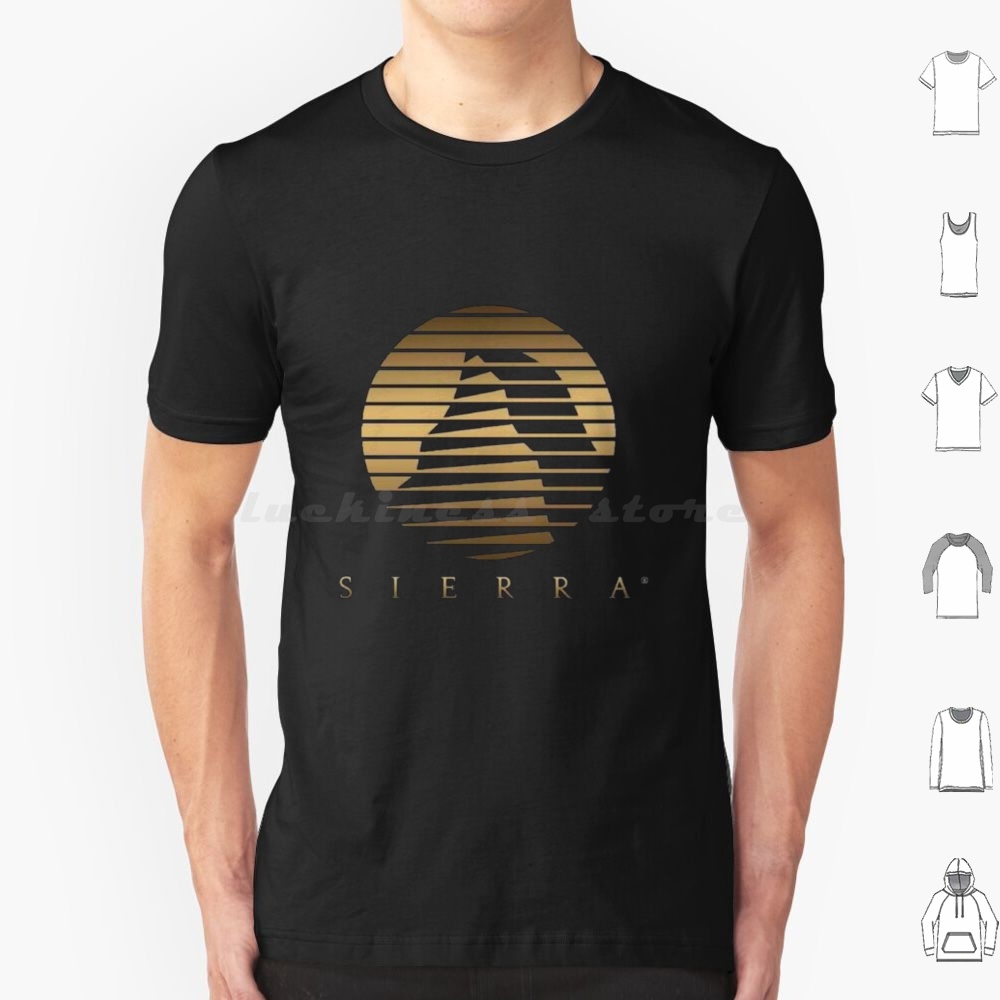 Sierra Logo T Shirt 6xl Cotton - đánh giá và giá Retro Gaming Life