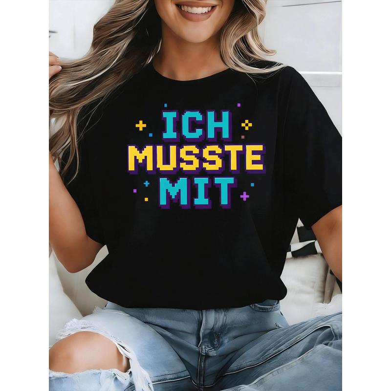 Ich Musste Mit German Meme T-S - đánh giá và giá Retro Gaming Font Free