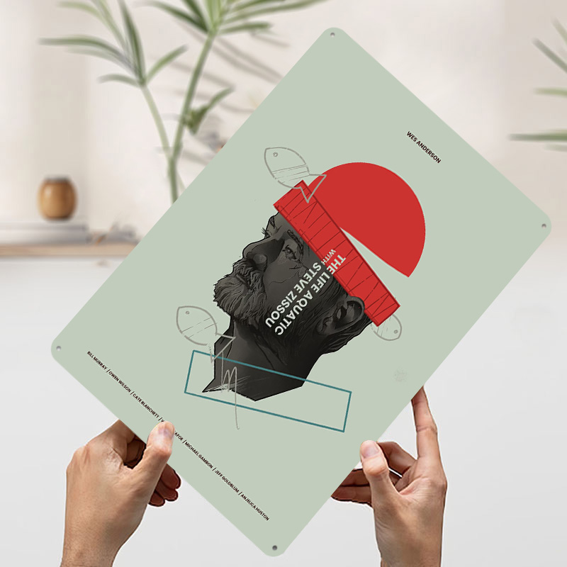 The Life Aquatic Printed Poste - đánh giá và giá Retro Gaming Life