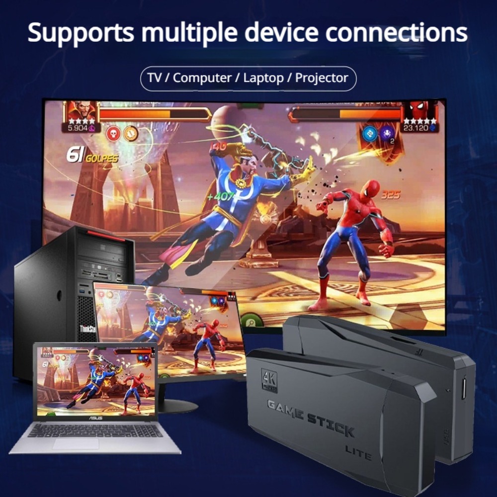 Portable 4K Retro Game Stick C - đánh giá và giá Retro Gaming Upscaler