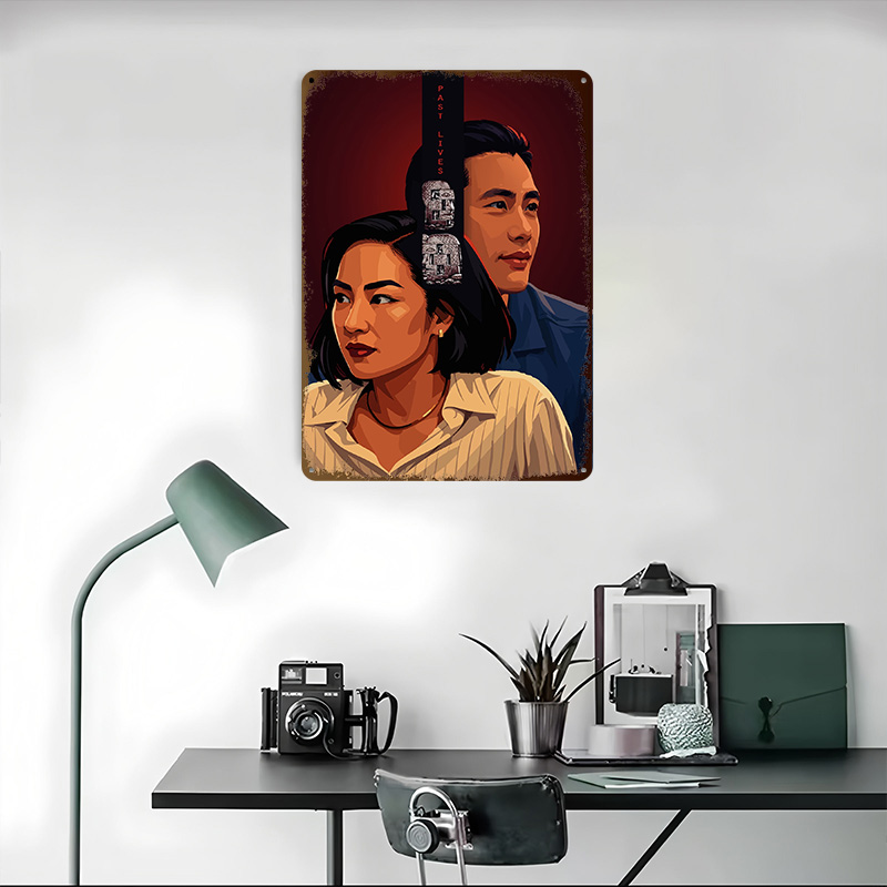 Past Lives Movie Poster Custom - đánh giá và giá Retro Gaming Life