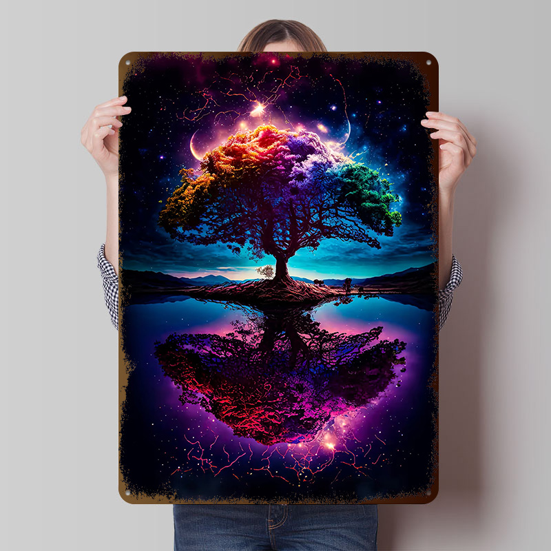 Cosmic Tree of Life Poster Cus - đánh giá và giá Retro Gaming Life