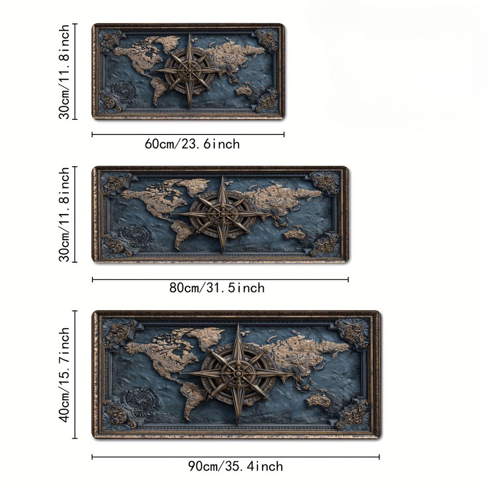 Retro compass and map Mouse Pa - đánh giá và giá Retro Gaming Rug