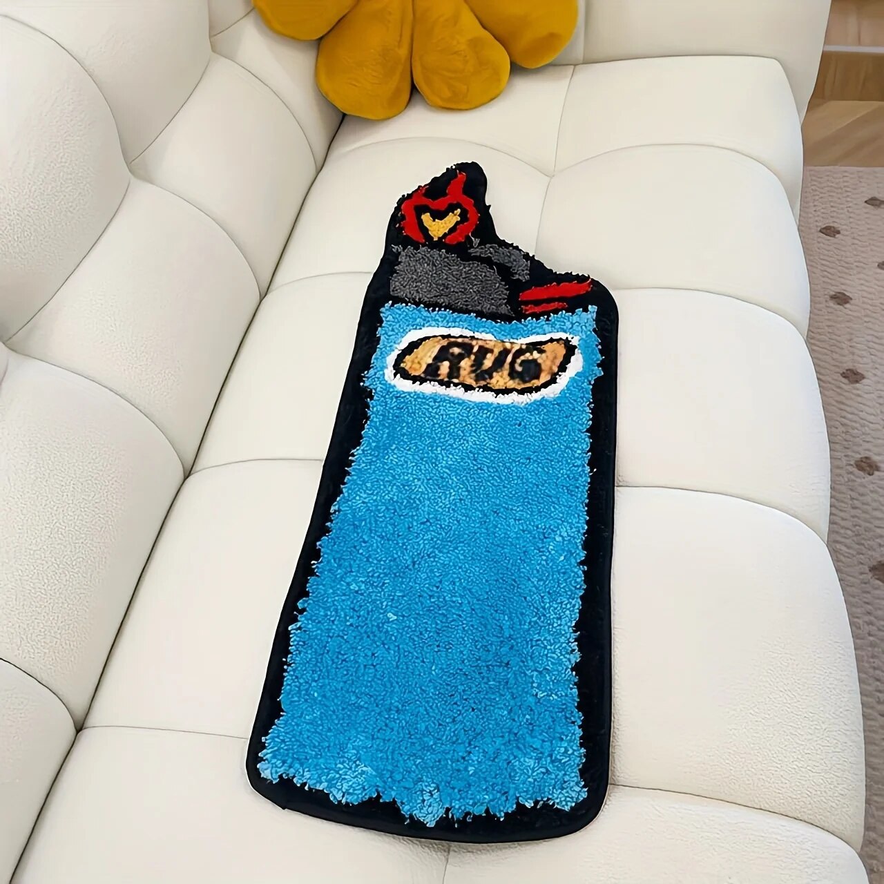 Lighter Shape Carpet Bedroom L - đánh giá và giá Retro Gaming Rug