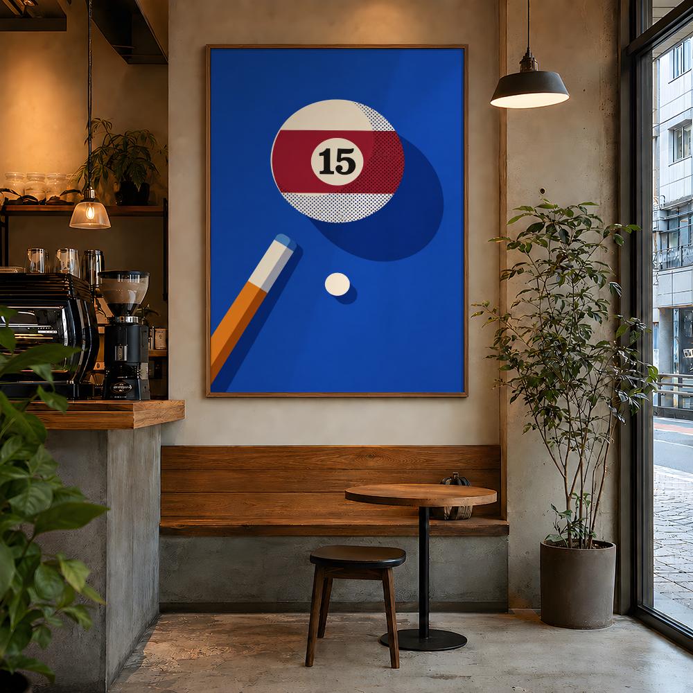 Retro Billiard Balls Pop Art G - đánh giá và giá Retro Gaming Life