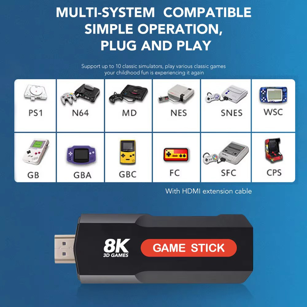 X2 Game Stick HD 4K 8K 3D Cons - đánh giá và giá Retro Gaming Raspberry Pi