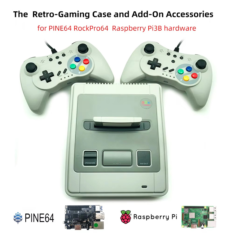 Famicom Retro Gaming Case Add- - đánh giá và giá Retro Gaming Raspberry Pi